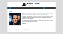 Desktop Screenshot of gregorythomas.net